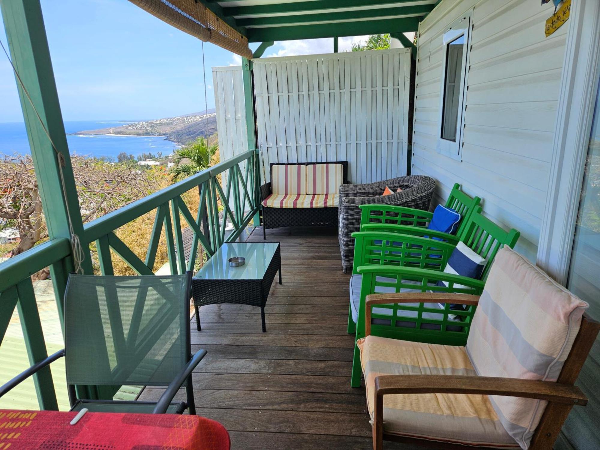 Chalet Sunset, Vue Panoramique Sur La Baie, Proche De Saint-Leu Et Ses Plages Eksteriør billede